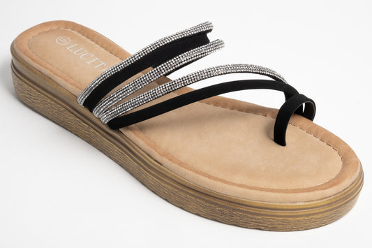 Remember-01 Unveiled Flat Sandal