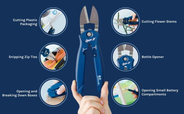 All-In-One Multi Tool with Heavy-Duty Scissors - Image 3